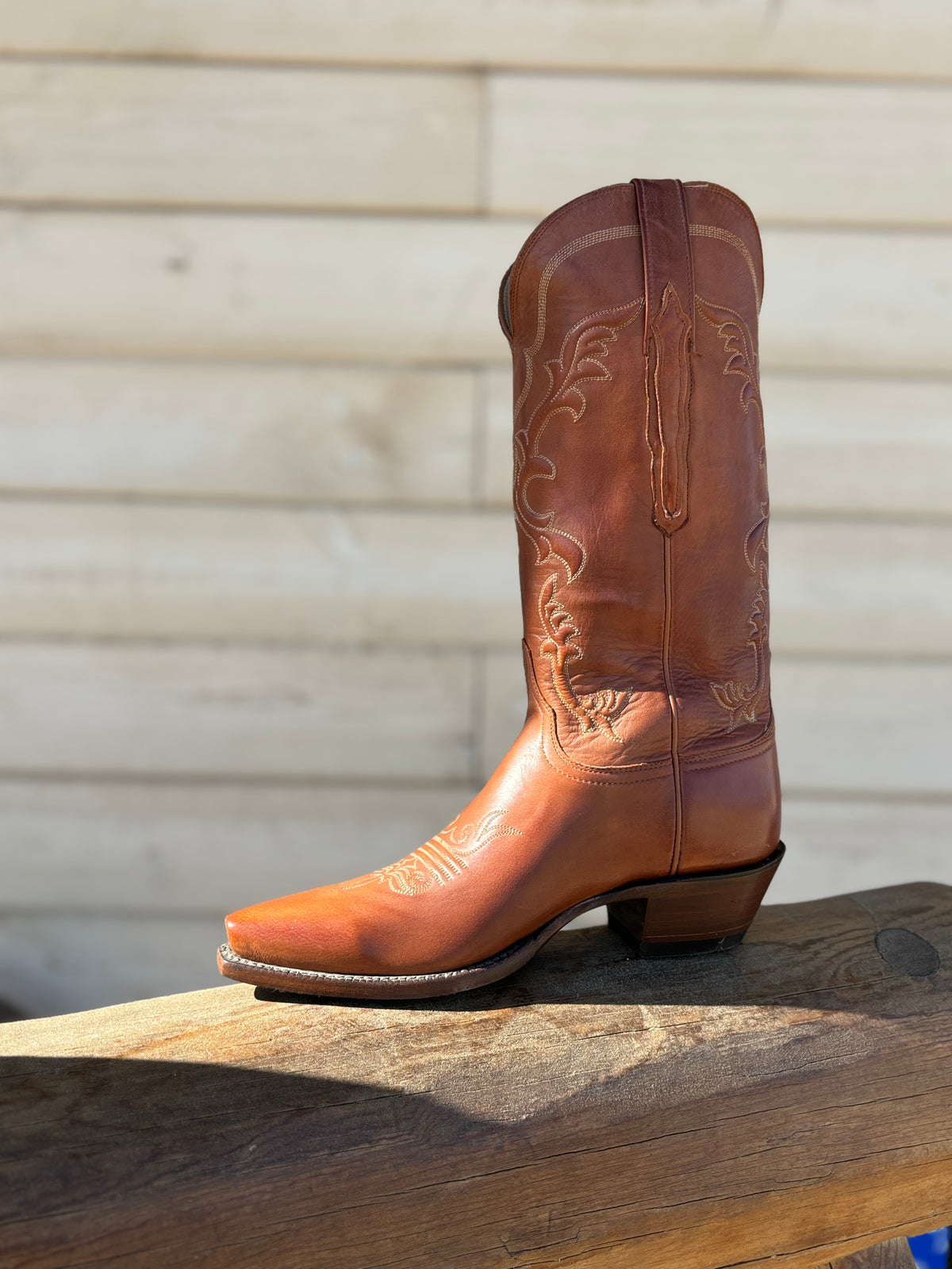 Lucchese Womens Cognac