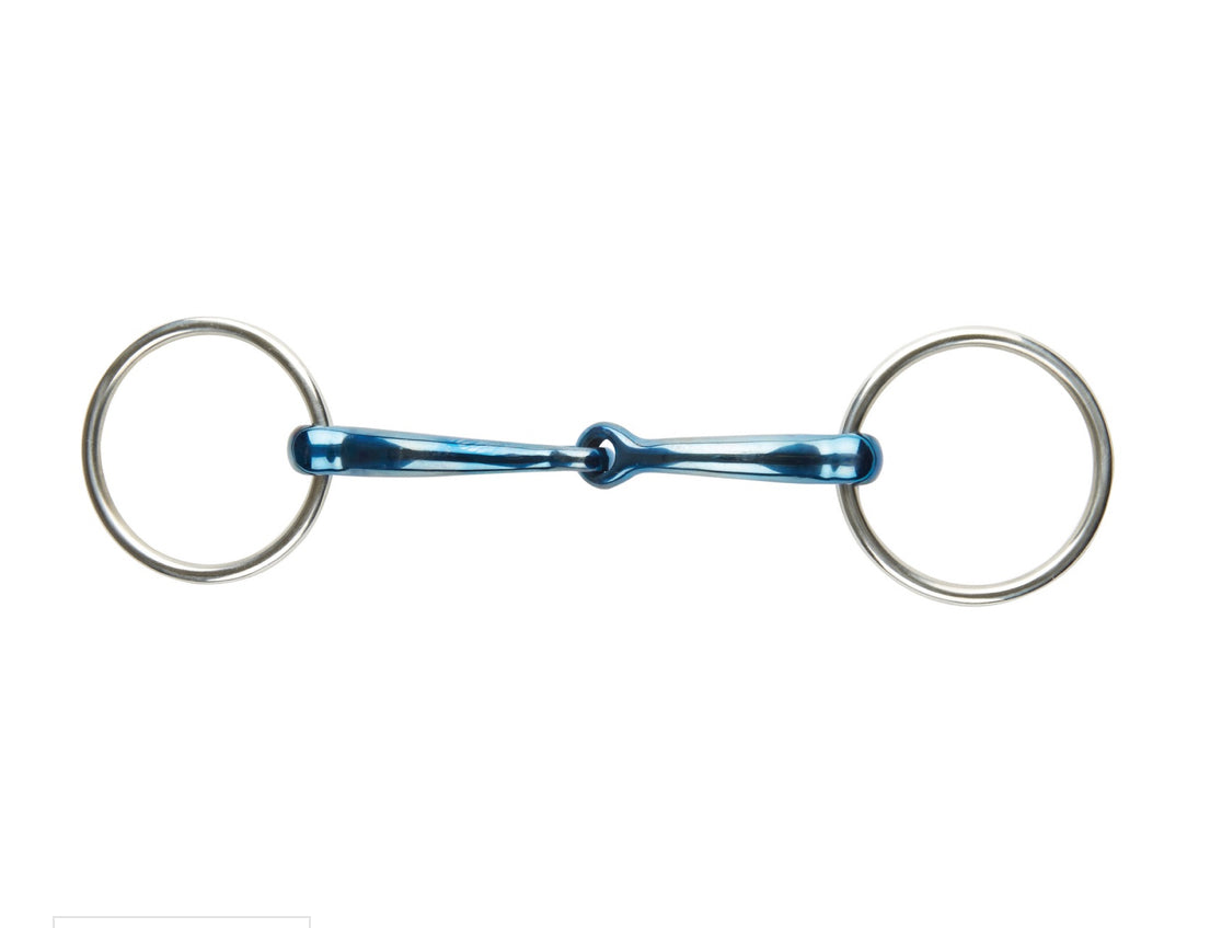 Jp ks blue steel snaffle