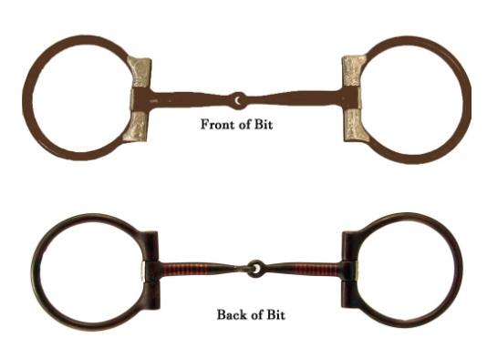 Coronet Futurity Snaffle Bit w/copper inlay