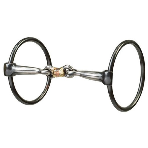 Sweet Iron Loose Ring Snaffle w/dogbone