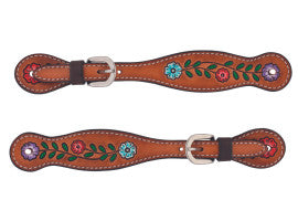 Floral Spur Straps