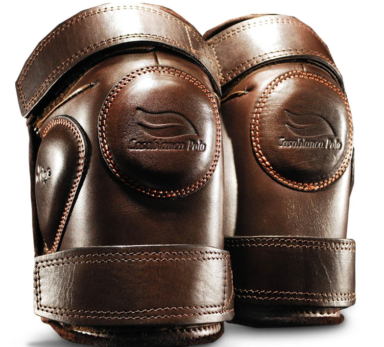 Casablanca Two Strap Velcro Polo Knee Guard