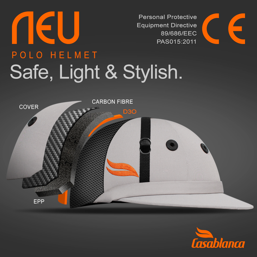 Casablanca Neu Cloth Polo Helmet